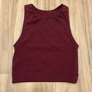 Lululemon Reveal Knit Cropped Tank